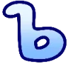 ✨ Эмодзи «Голубенькие буквы» для Telegram