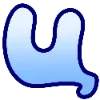 ✨ Эмодзи «Голубенькие буквы» для Telegram