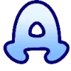 ✨ Эмодзи «Голубенькие буквы» для Telegram