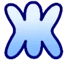 ✨ Эмодзи «Голубенькие буквы» для Telegram