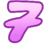 7️⃣ Эмодзи «Хуба буба шрифт» для Telegram