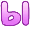 🎀 Эмодзи «Хуба буба шрифт» для Telegram
