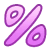 🎀 Эмодзи «Хуба буба шрифт» для Telegram