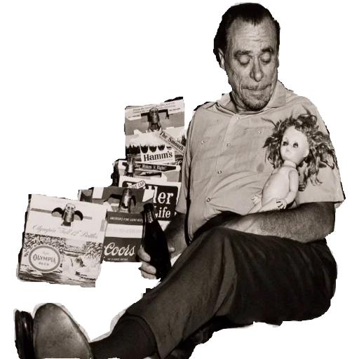 🍹 Стикер «BUKOWSKI» для Telegram