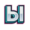 😊 Эмодзи «Буквы и цифры голубого цвета» для Telegram