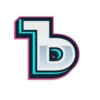 😊 Эмодзи «Буквы и цифры голубого цвета» для Telegram