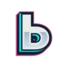😊 Эмодзи «Буквы и цифры голубого цвета» для Telegram