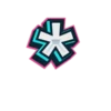 😘 Эмодзи «Буквы и цифры голубого цвета» для Telegram