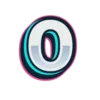 😊 Эмодзи «Буквы и цифры голубого цвета» для Telegram