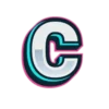 😘 Эмодзи «Буквы и цифры голубого цвета» для Telegram