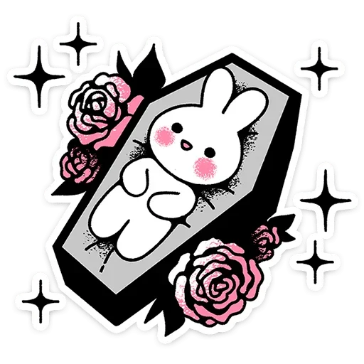 🪦 Стикер «Буквы чёрного моря» для Telegram
