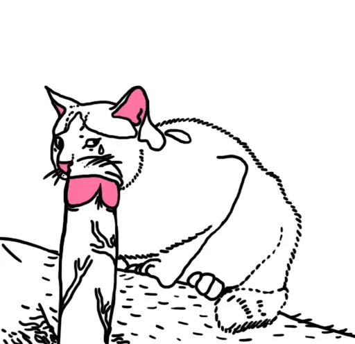 🍽️ Стикер «Буквы чёрного моря» для Telegram