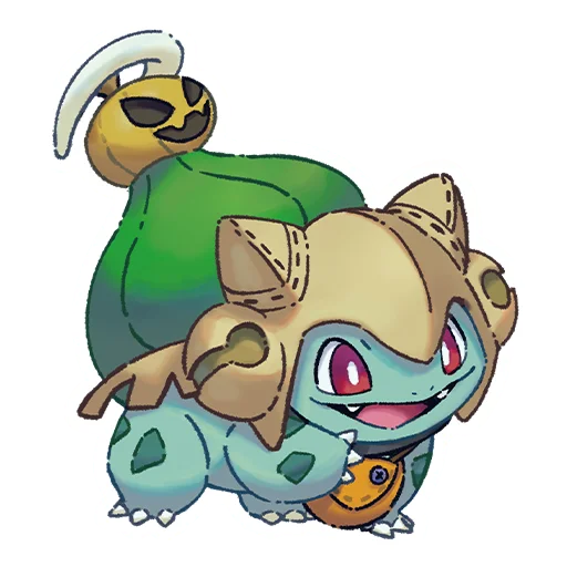 🎃 Стикер «Bulbasaur» для Telegram