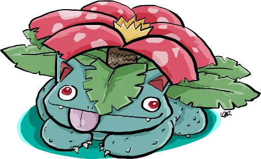 🤪 Стикер «Bulbasaur» для Telegram
