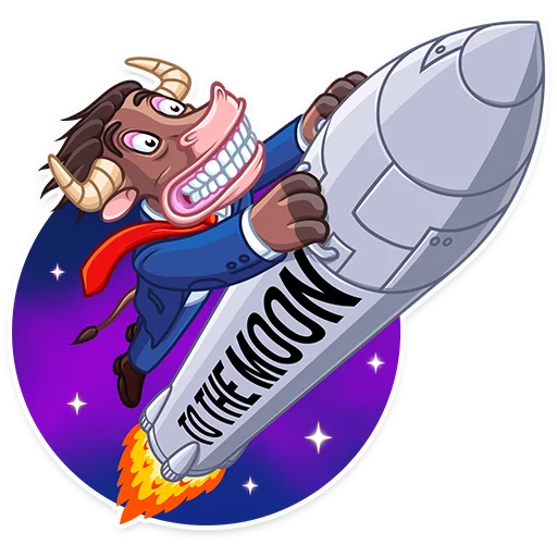 🚀 Стикер «Bull & Bear» для Telegram