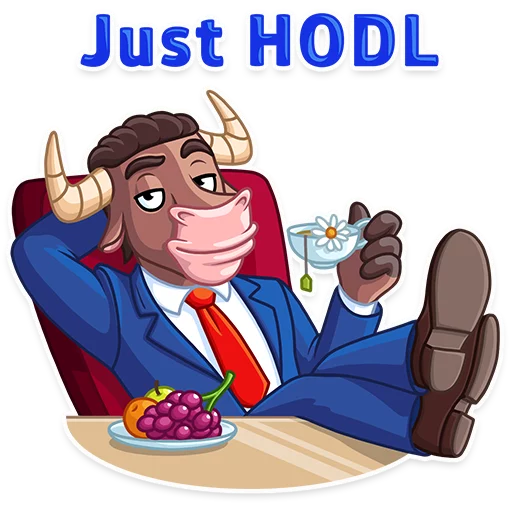 ☺️ Стикер «Bull & Bear» для Telegram