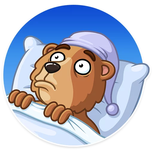 😕 Стикер «Bull & Bear» для Telegram