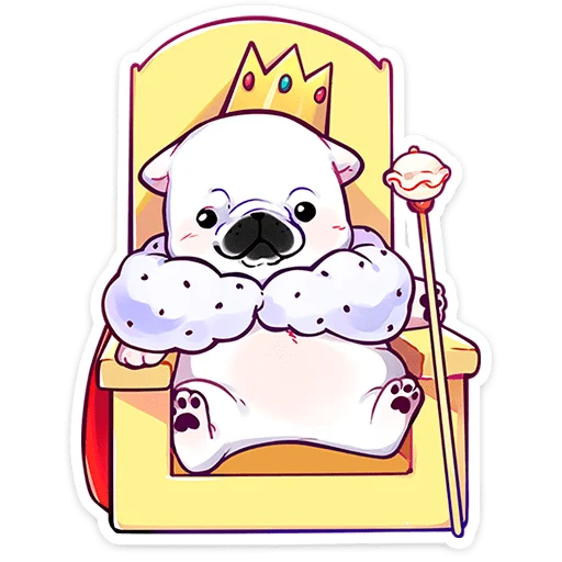 ⭐ Стикер «Бульдозер» для Telegram