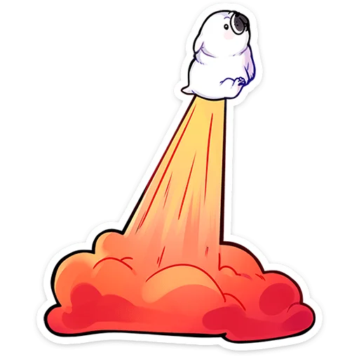 ⭐ Стикер «Бульдозер» для Telegram