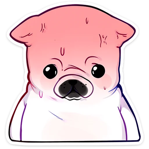 ⭐ Стикер «Бульдозер» для Telegram
