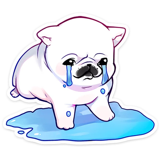 ⭐ Стикер «Бульдозер» для Telegram