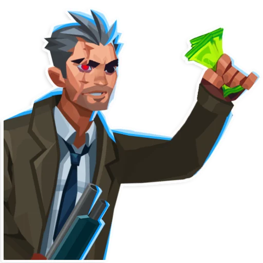 💵 Стикер «Bullet Echo» для Telegram