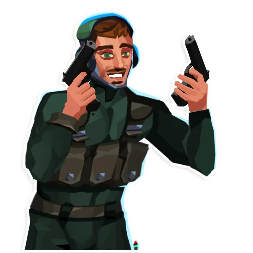 🥺 Стикер «Bullet Echo» для Telegram