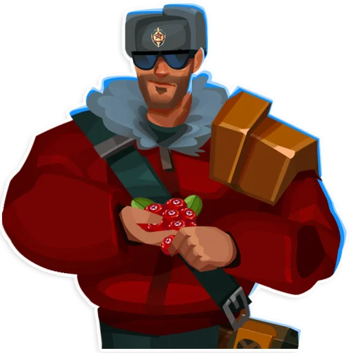🍒 Стикер «Bullet Echo» для Telegram