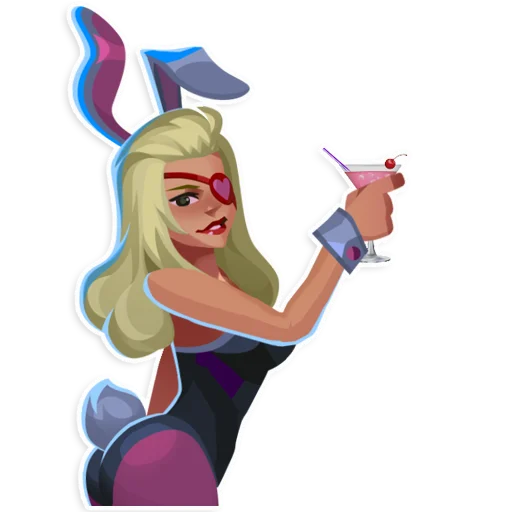 🍸 Стикер «Bullet Echo» для Telegram