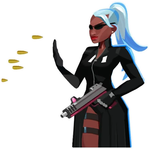 😎 Стикер «Bullet Echo Animated» для Telegram