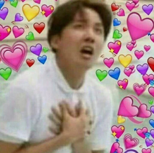 ❤️ Стикер «БЭТЭЭС (BTS)» для Telegram
