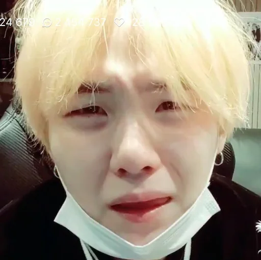 😣 Стикер «БЭТЭЭС (BTS)» для Telegram