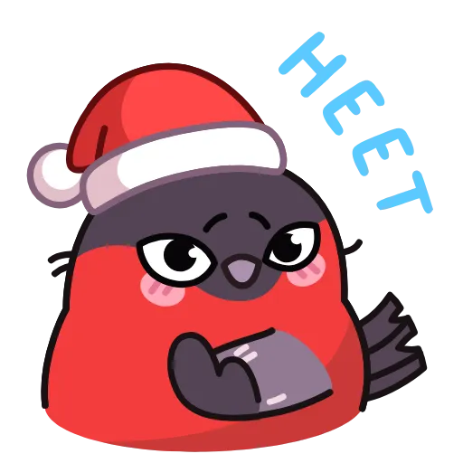 🙅‍♂️ Стикер «Снегирь» для Telegram