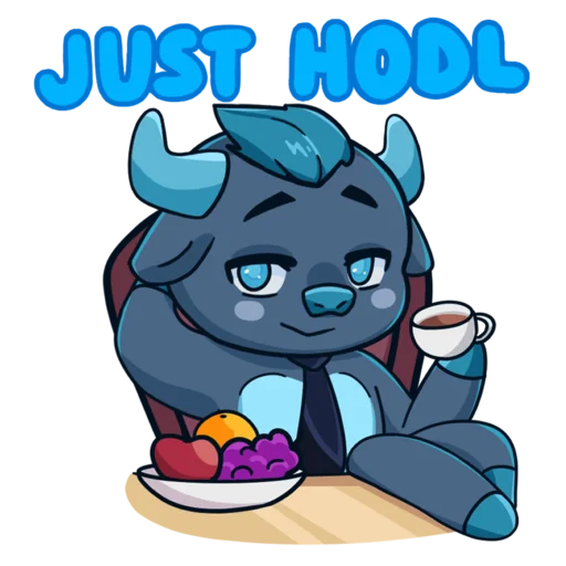 🏄‍♂️ Стикер «Mine free BULL» для Telegram