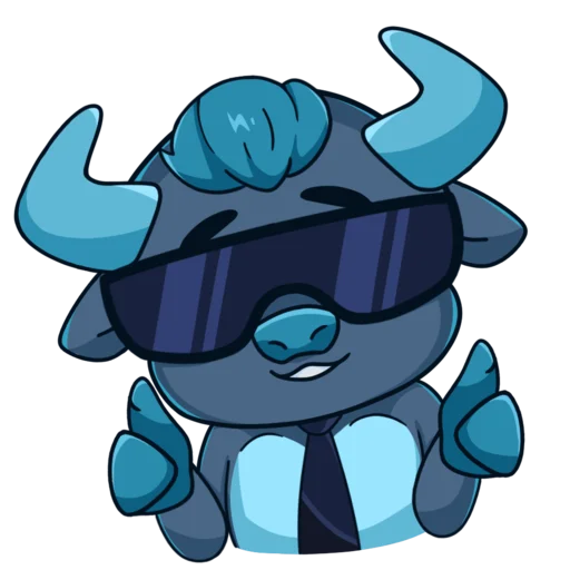 🫡 Стикер «Mine free BULL» для Telegram