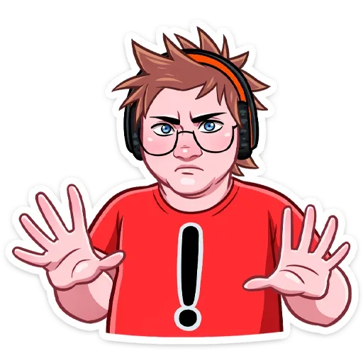 😡 Стикер «Без буллинга» для Telegram