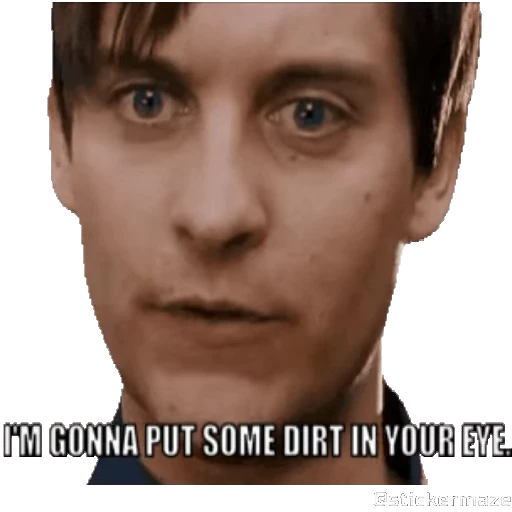 💩 Стикер «BULLY MAGUIRE» для Telegram