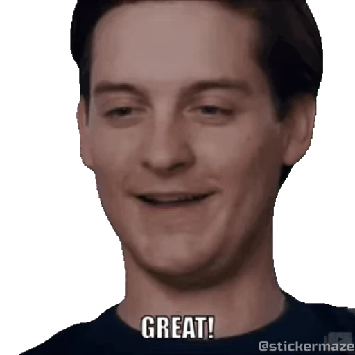 👍 Стикер «BULLY MAGUIRE» для Telegram