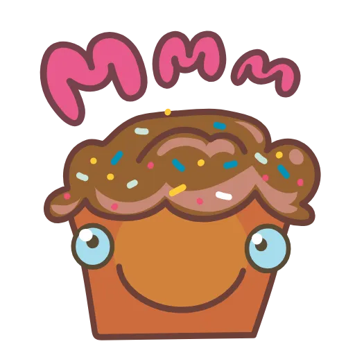 🍰 Стикер «Выпечка» для Telegram