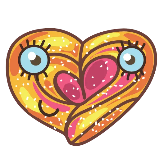 ❤️ Стикер «Выпечка» для Telegram