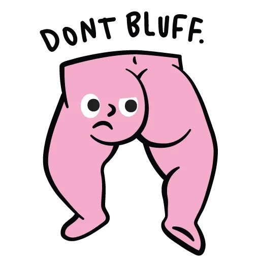 🤨 Стикер «Bum Bum Bum» для Telegram