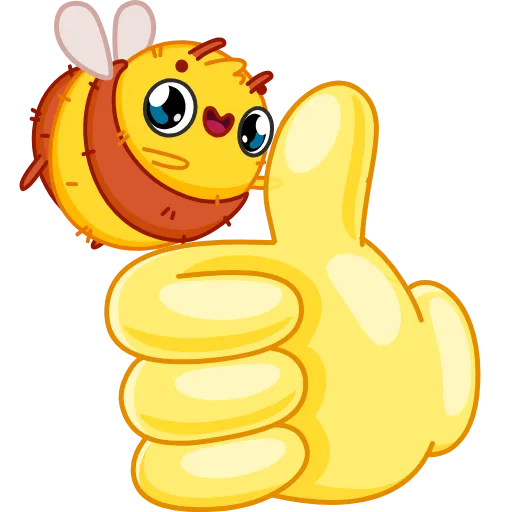 Стикер 3 Шмель