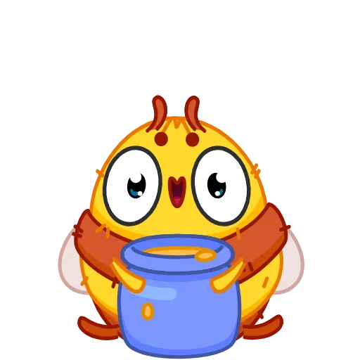 Стикер 7 Шмель