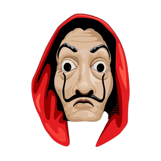 🤨 Стикер «LACASA DE PAPEL» для Telegram