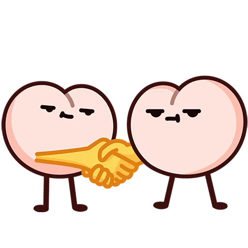 🤝 Стикер «Попкинс Без Текста» для Telegram