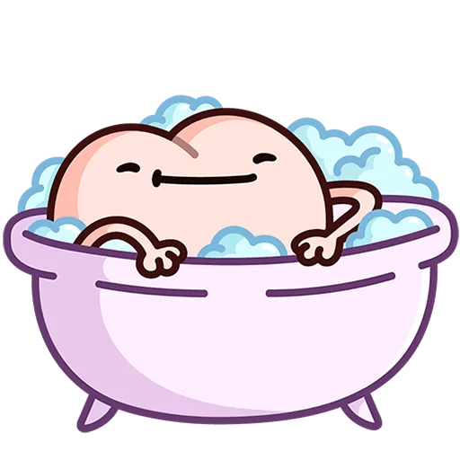 🛀 Стикер «Попкинс Без Текста» для Telegram