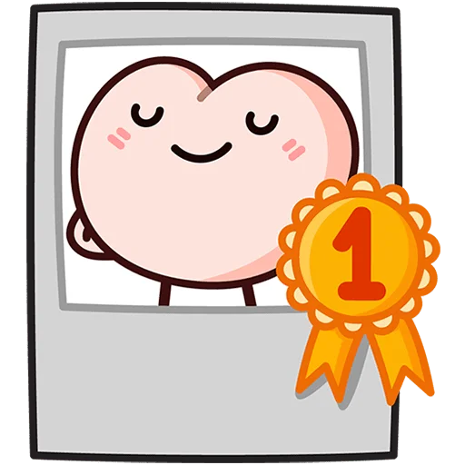 🥇 Стикер «Попкинс Без Текста» для Telegram