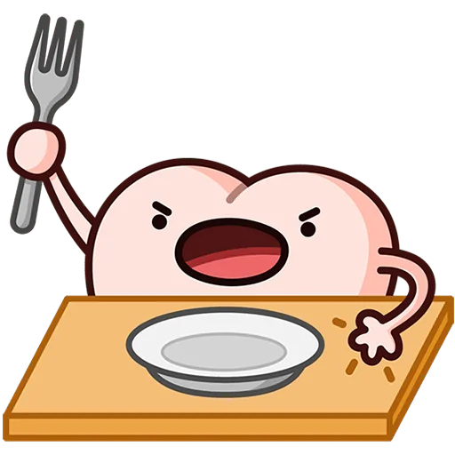 🍽 Стикер «Попкинс Без Текста» для Telegram