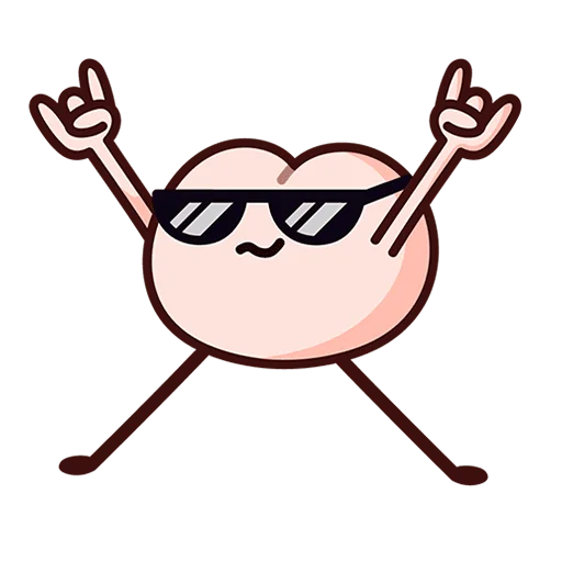😎 Стикер «Попкинс Без Текста» для Telegram