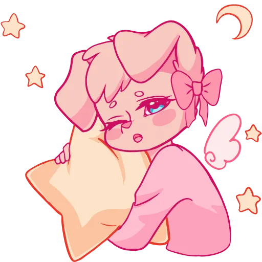 🌙 Стикер «Bun?» для Telegram